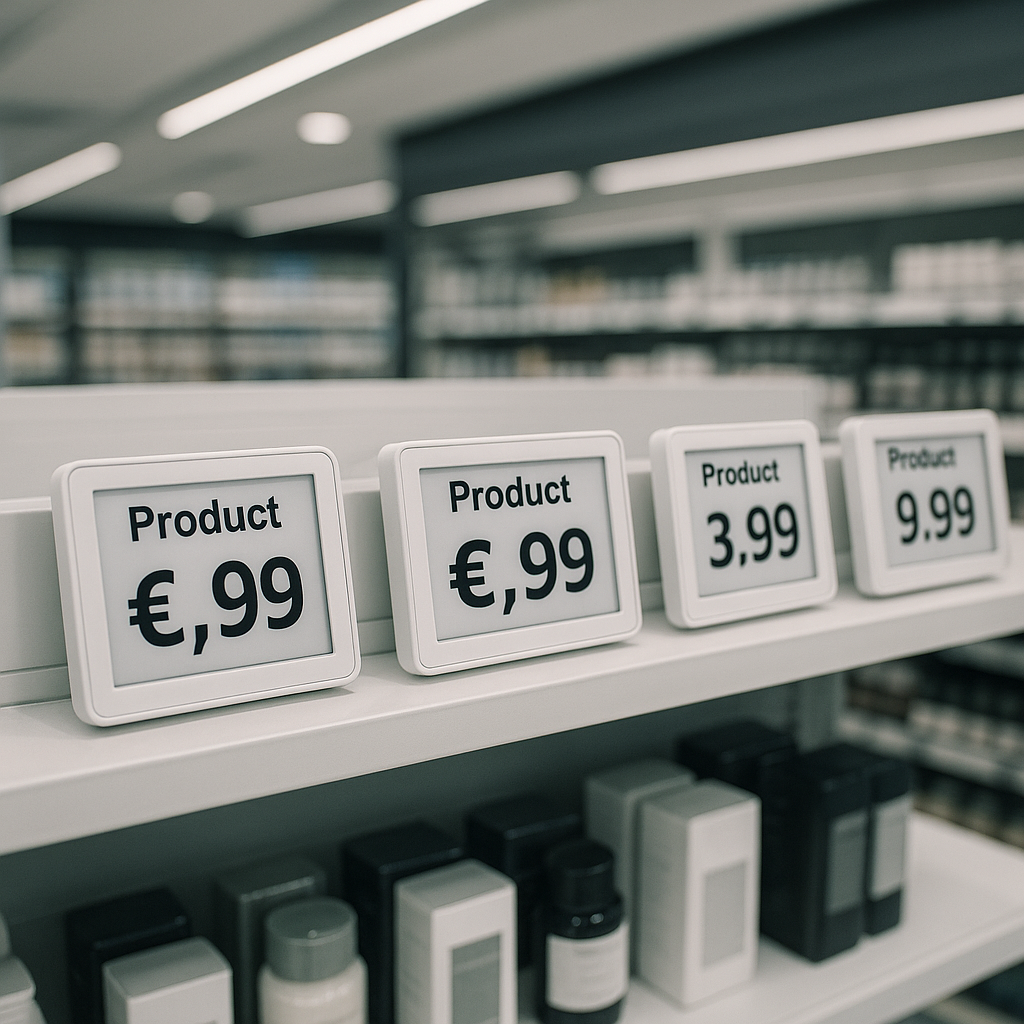 Elektronische Etiketten revolutionieren die Preisauszeichnung im Einzelhandel